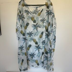 Pineapple Swim Coverup